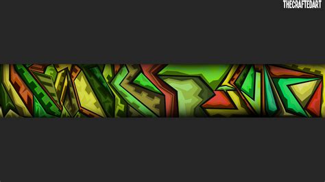 Green Youtube Banner Template