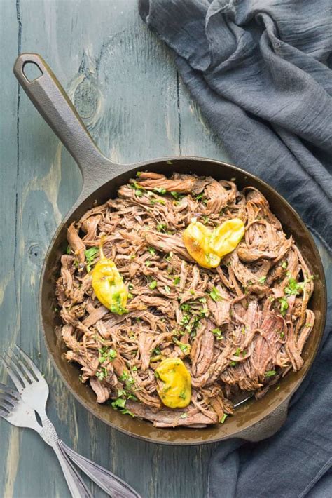 One of the reasons why i love slow cooker recipes is that you can basically dump everything in a crock pot, cook it slow and low for hours and dinner would be ready. Crock Pot Mississippi Pot Roast | Foodtasia