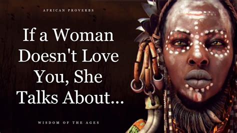 Wise African Proverbs And Sayings Deep African Wisdom Youtube