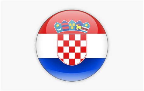 The national flag of croatia is known as the trobojnica, which translates to english to mean the tricolour. Croatia Flags Png Round, Transparent Png , Transparent Png Image - PNGitem