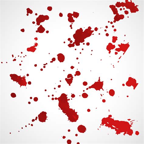 Simple Blood Splatter SVG