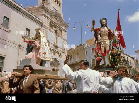 Sicily Italy Traditional Celebrations Of The Easter Procession Of