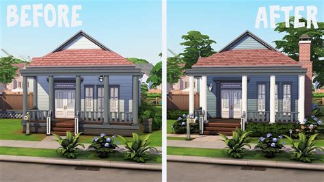 Bff House Renovating Base Game The Sims 4 Speed Build Youtube