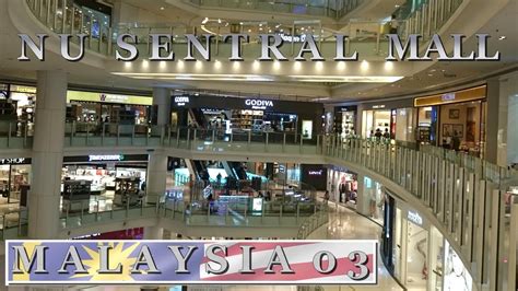 Malaysians really do enjoy shopping, and luckily for us, we have a number of shopping malls to choose from. NU Sentral mall - Kuala Lumpur | Travel in Malaysia 2017 ...
