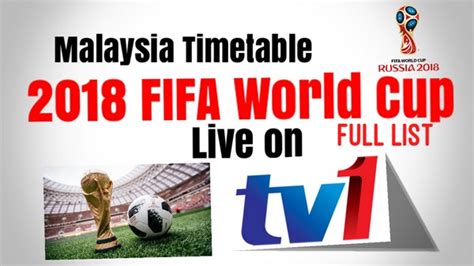 Mexico world cup 2018 matches on us tv. 2018 FIFA World Cup Match Schedule (Malaysia Time) FULL LIST