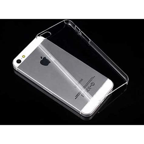 Transparent Crystal Clear Hard Case For Iphone 55s