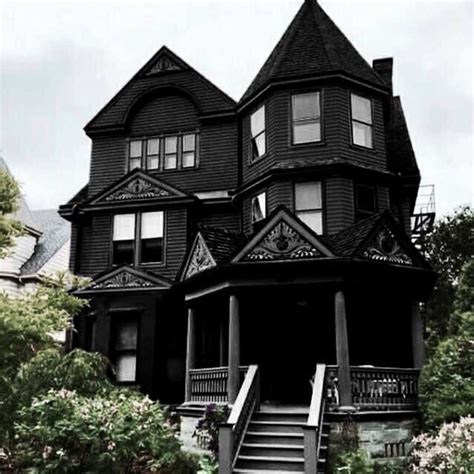 Paint It Black Gothic House Victorian Homes Gothic Homes