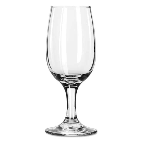 Libbey Embassy Flutes Coupes And Wine Glasses Wine Glass 6 5 Oz 36 Count