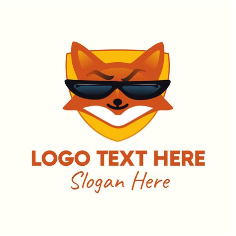 Cool Fox Logo Brandcrowd Logo Maker