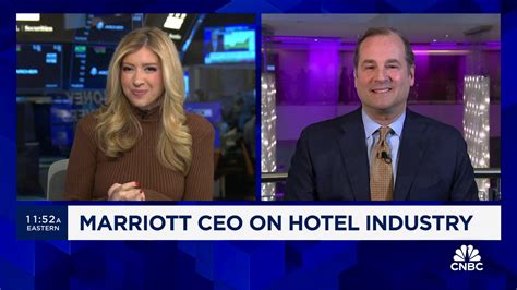 Pro Watch Cnbcs Full Interview With Marriott Ceo Tony Capuano