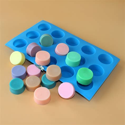Small silicone baking molds are also easier to find, less expensive, and the most versatile (more on that below) sorts available. Nicole Silicone Mold 15 Cavity Round Shape Handmade Soap Tool Chocolate Candy Making Mould -in ...