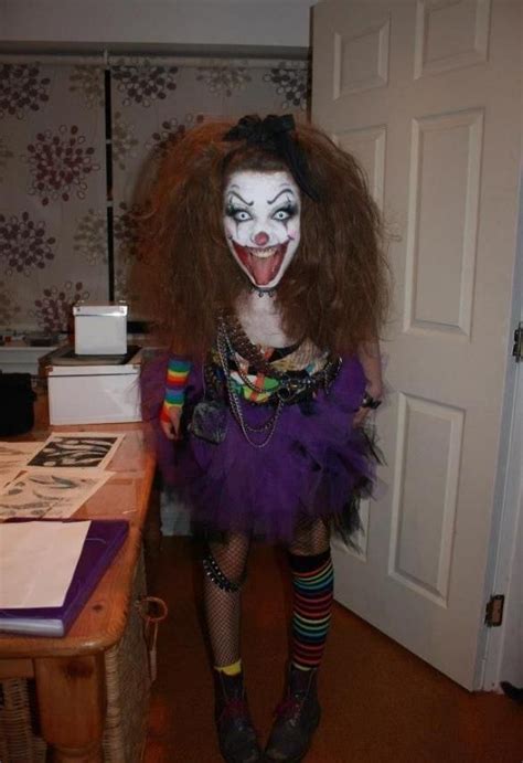 A Scary Clown Costume For Women Scary Clown Costume Scary Halloween