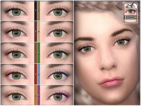 Female Eyelashes 06 The Sims 4 Catalog