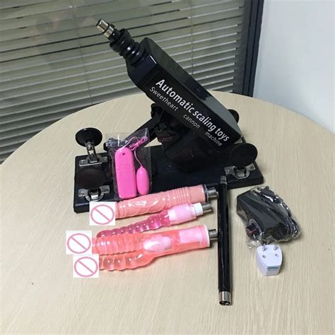 Female Machine Gun Sex Toy Automatic Retractable Sex Machine For Womensex Toys For Couplessex