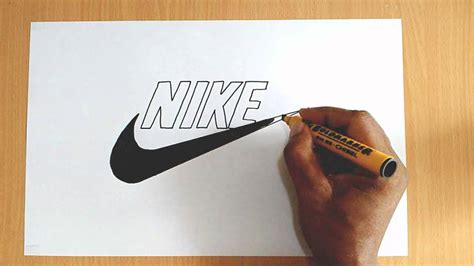 How To Draw The Nike Logo Youtube