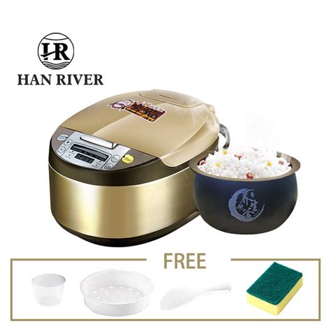 HAN RIVER Rice Cooker 2L HRRC-0001 Magic Com Smart cooker touch screen
