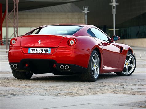 Grigio silverstone (dark grey metallic) paint color. Super Cars: 2010 Ferrari 599 GTB Fiorano HGTE