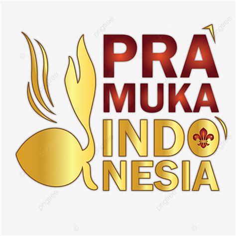 Ouro Da Tipografia Pramuka Indonésia Png Wosm Orn Persegi Imagem