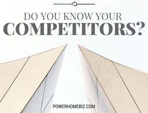 Do You Know Your Competitors Work From Home And Start A Home
