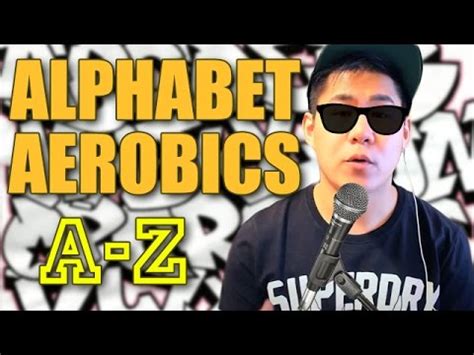 Now it's time for our wrap up let's give it everything we've got ready? Asian Attempts Blackalicious - Alphabet Aerobics Rap - YouTube