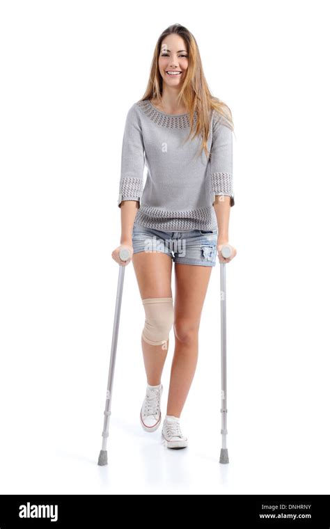 Teen Crutches High Resolution Stock Photography And Images Alamy