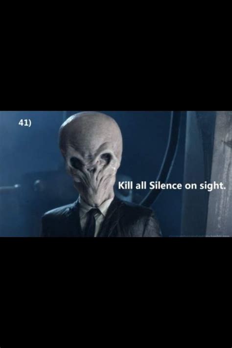 Silence Will Fall When The Question Is Asked The Silence Doctor Who