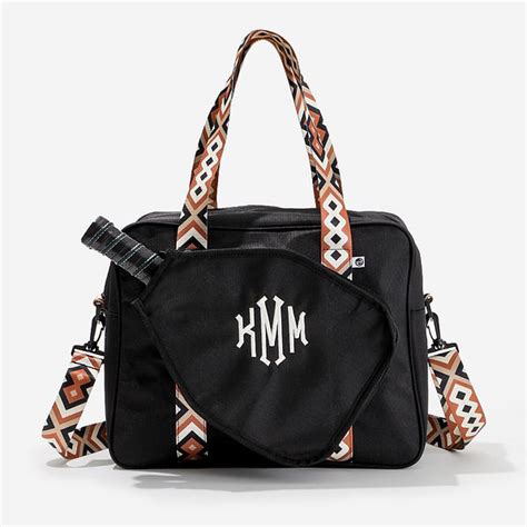 Sporty Personalized Pickleball Bag Marleylilly