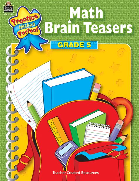 5th Grade Math Brain Teasers Worksheets — Db