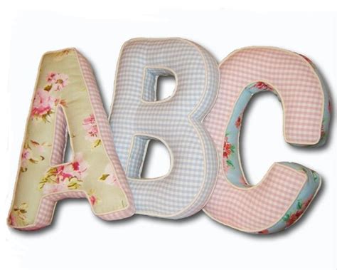 Items Similar To Alphabetty Letter Cushions Pillows On Etsy