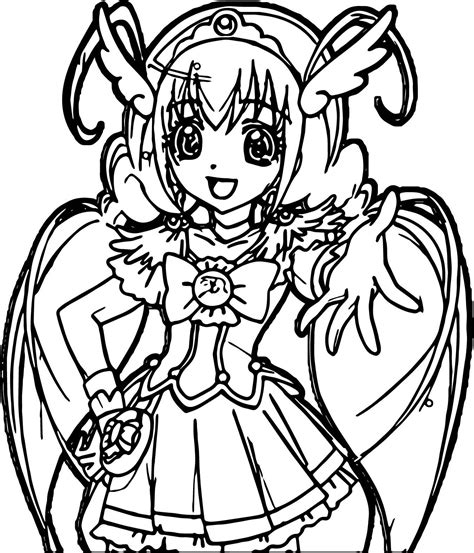 Glitter Force Coloring Pages Glitter Spring Glitter Force Doki Doki