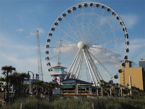 Sky Wheel In Myrtle Beach Sc Skywheel Ferriswheel Myrtlebeach Myrtle Beach Beach Sky