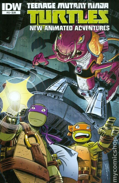Teenage Mutant Ninja Turtles New Animated Adventures 2013 Idw Comic Books