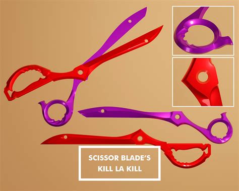 Scissor Blade Ryuko Matoi Kill La Kill Nui Harime Blade D Print File Digital Download