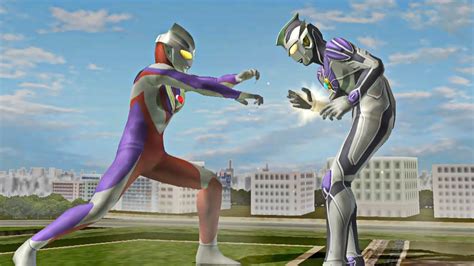 Epic Battle Ultraman Legend Vs Tiga And Gaia Ultraman Fighting