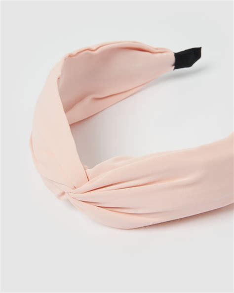 Izoa Taylor Headband Pastel Pink Shop Hair Accessories