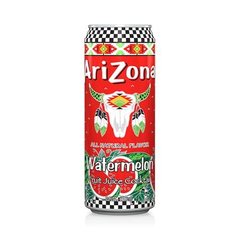 Arizona Watermelon Drink Can 680ml 23 Fl Oz 🍹