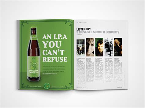 Hoppin Frog Brewery Rebrand On Behance