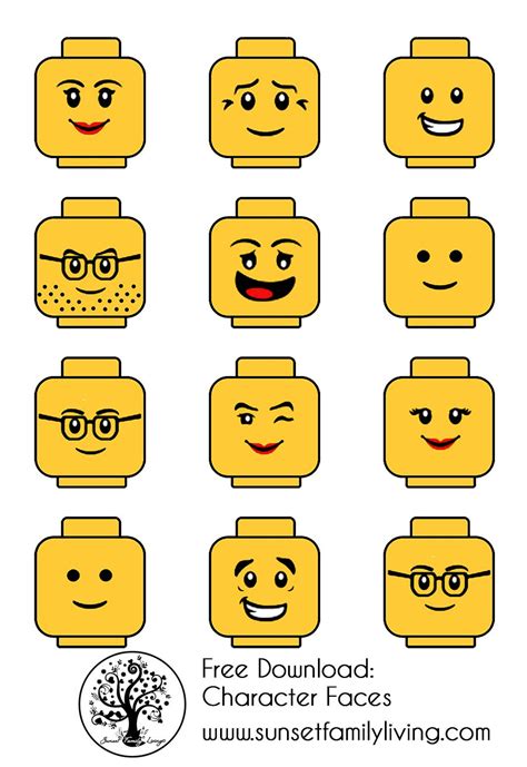 Lego Head Vector At Getdrawings Free Download