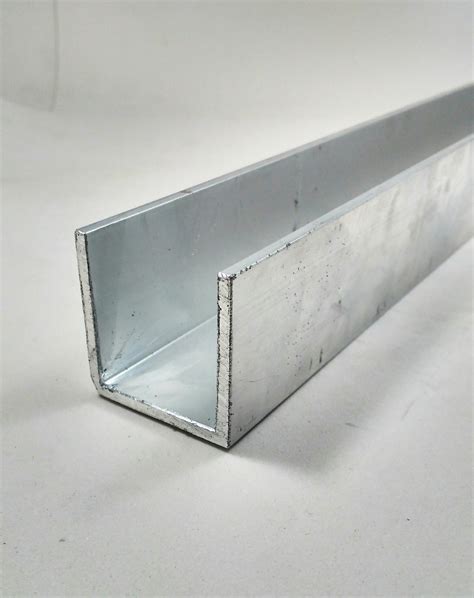 Perfil U Aluminio 114 X 18 317cm X 317mm C 50cm Mercado Livre