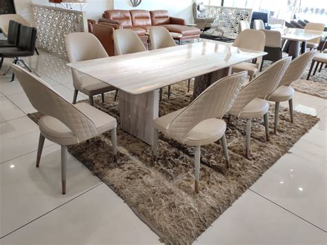 White Italian Marble Dining Sets The Interior Park
