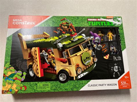 Mega Bloks Teenage Mutant Ninja Turtles Classic Series Party Wagon Set