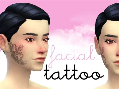 Face Tattoo For Both Genders Found In Tsr Category Sims 4 Female