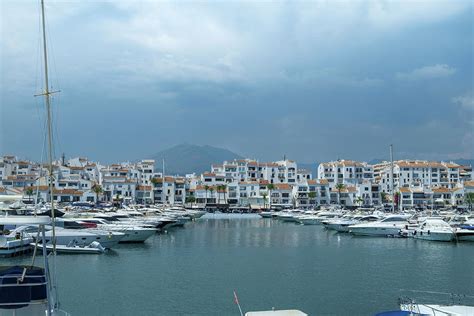 Puerto Banus Waterfront Harbour And Marina Marbella Spain Photograph