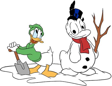 What kind of clipart does daisy duck use? Disney Winter Season Clip Art | Disney Clip Art Galore