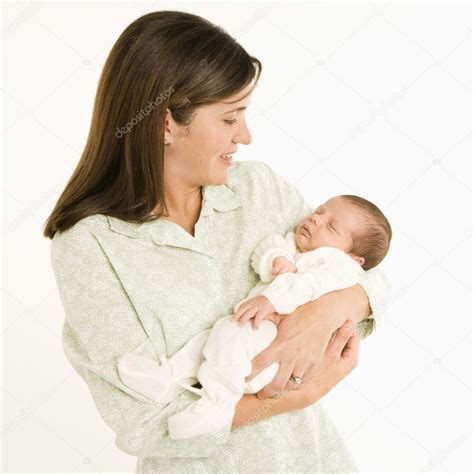 Mother Holding Baby Stock Photo By ©iofoto 9249490