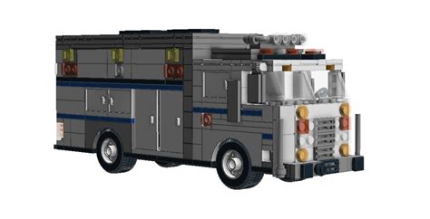 Lego E One Nypd Esu Lego Model Of Typical Nypd Esu Truck