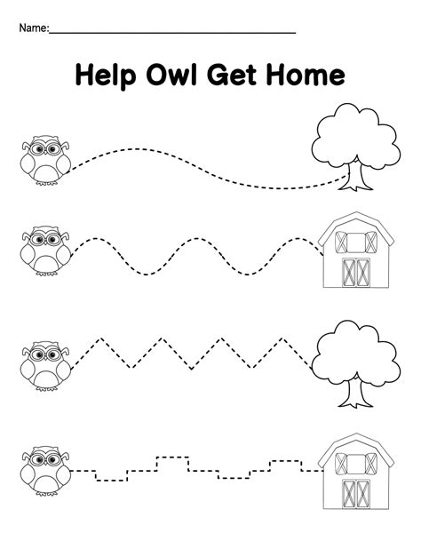 Free Printable Tracing Worksheets For Preschool