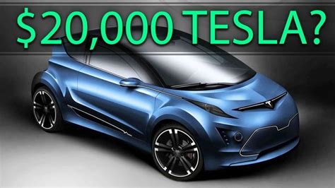 Teslas 20000 Compact Car Coming Soon After Tesla Battery Day