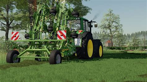 Fs22 Krone Kwt 1122 V 1100 Tedders Mod Für Farming Simulator 22