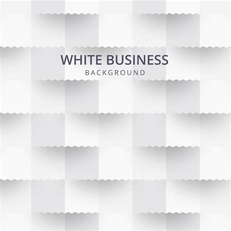 Free Vector White Business Background